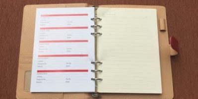 Làm sổ bìa da còng – Món quà tặng sổ tay ý nghĩa nhất