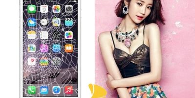 Nhờ thợ ép kính iPhone 6S Plus máy còn hư thêm