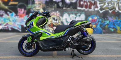 Honda ADV 150 đẹp màu xanh lá đã xuất hiện tại Thái Lan