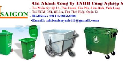 Chuyên cung cấp thùng rác 240 lít giá rẻ tại bạc liêu- thùng rác nhựa chuyên sỉ- lh 0911.082.000
