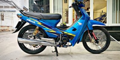 Cùng ngắm Honda Wave phiên bản côn tay khá lạ mắt