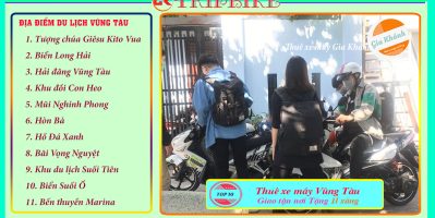 TOP 3 ĐỊA ĐIỂM Thuê xe máy Vũng Tàu giá rẻ uy tín