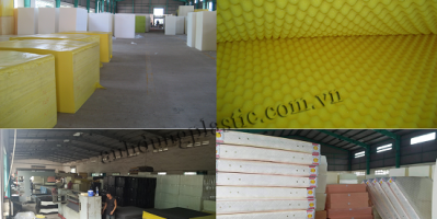 Anh Dũng Plastic chuyên sản xuất các loại nệm mút xốp,nệm lò xo,mousse PU D16,D20,D25,D30,D40