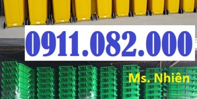 Chuyên cung cấp thùng rác 240 lít giá rẻ tại châu thành đồng tháp- lh 0911.082.000