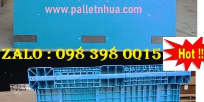 Pallet nhựa KT: 1200 x 1000 x 150 (mm)