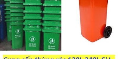 Đại lý thùng rác 120lit 240lit giá rẻ – 0911.041.000