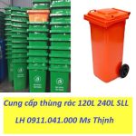 Công ty phân phối thùng rác nhựa HDPE giá rẻ