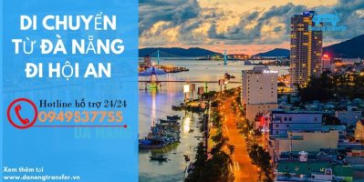 Taxi từ sân bay Đà Nẵng đi Hội An giá chỉ từ 120,000 đ