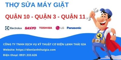 Thợ kỹ thuật sửa chữa máy giặt tại nhà Q10 Đào Duy Từ – 0931.333.626