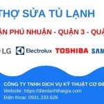 Công ty sửa tủ lạnh Quận Phú Nhuận Nguyễn Đình Chính – 0931.333.626