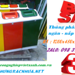 Thùng rác 3 ngăn phân loại