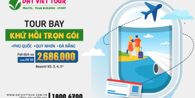 Du lịch tiết kiệm với hàng loạt tour bay khứ hồi giá chỉ từ 2686K
