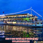 Ăn tối trên Du Thuyền sông Sài Gòn