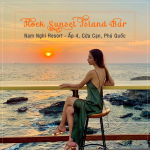 Thích thú trước view ngắm hoàng hôn đẹp rụng tim tại Phú Quốc