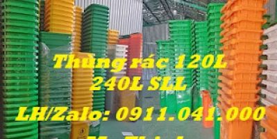 Phân phối thùng phân loại rác 120lit-0911.041.000
