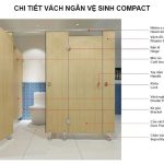 Giá vách ngăn vệ sinh compact hpl là bao nhiêu?