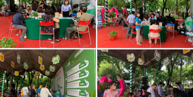 Không khí rộn ràng buổi sáng ngày khai mạc tại Ngày hội Du lịch 2020