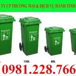 Báo giá thùng rác nhựa tại Hành Tinh Xanh – Đang giảm giá SIÊU KHỦNG