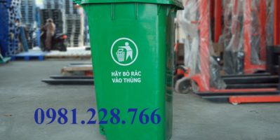 Đặc điểm cấu tạo của thùng rác 120L