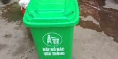 Thùng rác công cộng dung tích 120lit, 240lit