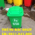 Chuyên phân phối thùng rác công cộng phổ biến hiện nay