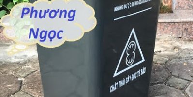 Thùng rác 60L nhựa HDPE, thùng rác 60 Lít nắp kín, thùng rác công cộng, thùng rác đạp chân