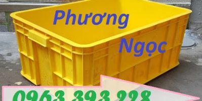 Thùng nhựa có nắp, thùng nhựa đặc HS017, sóng nhựa bít HS017, thùng nhựa công nghiệp