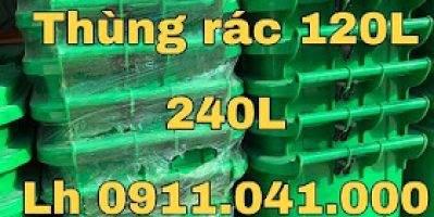Thùng rác 240L cung cấp sỉ giá rẻ lh 0911.041.000
