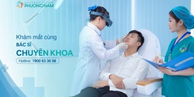Dịch vụ khám mắt tại Đa Khoa Phương Nam