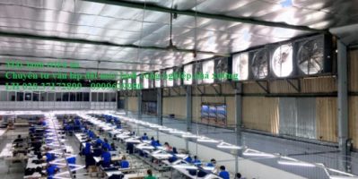 Lắp đặt máy lạnh công nghiệp nhà xưởng giá siêu tốt cho công trình lớn