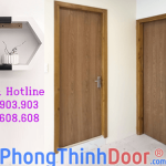 Gợi ý 5 mẫu cửa thông phòng đẹp màu nâu