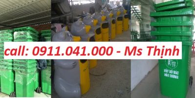 Thùng rác 240L nhựa HDPE – thùng rác giá sỉ 0911.041.000