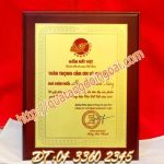 xưởng gia công bảng vinh danh gỗ đồng,cung cấp kỷ niệm chương đồng,bán biểu trưng đồng cao cấp