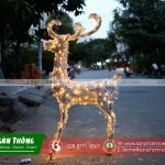 SẢN XUẤT MÔ HÌNH CỖ XE TUẦN LỘC NOEL BẰNG ĐÈN LED