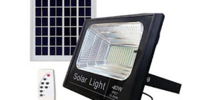 Đèn LED pha Năng Lượng Mặt Trời 40W