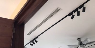 Nên thi công và lắp Máy lạnh âm trần nối ống gió cho thiết kế nhà hàng