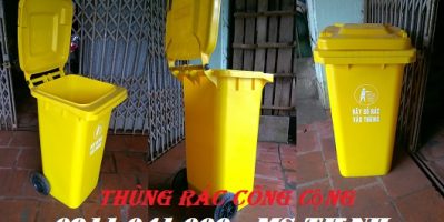 Kinh doanh thùng rác 120lit 240lit giá rẻ gọi ngay 0911.041.000