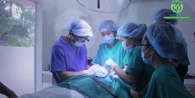 Cắt da ngực chảy xệ có để lại sẹo