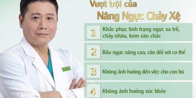 Nâng ngực chảy xệ không đặt túi hiệu quả