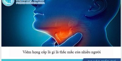 Đa khoa Hoàn Cầu tư vấn viêm họng cấp