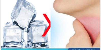 Viêm họng có nên uống nước đá? đa khoa hoàn cầu