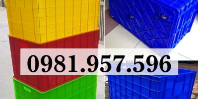 Thùng đặc bánh xe, thùng đặc có bánh, sóng nhựa bít có bánh