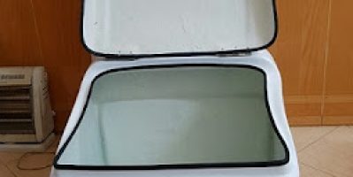 Thùng chở hàng, thùng ship hàng sau xe máy, thùng giao hàng nhựa composite