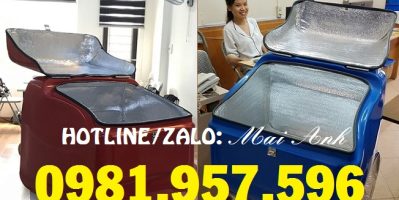 Thùng chở hàng loại nhỡ, thùng giao hàng sau xe máy loại vừa