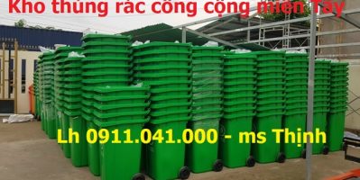 Công ty thùng rác 60lit 4 bánh xe giá rẻ lh 0911.041.000