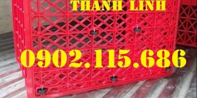 Sóng nhựa rỗng, sọt nhựa bánh xe, sóng nhựa bánh xe, sọt nhựa công nghiệp, sọt nhựa 8 bánh xe