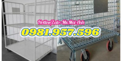 Lồng thép theo yêu cầu, sản xuất lồng trữ hàng, lưới thép bánh xe
