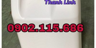 Can nhựa đựng hóa chất 5 lít,can nhựa mới, can nhựa màu trắng, can nhựa HPDE, can 5 lít đựng hóa chấ