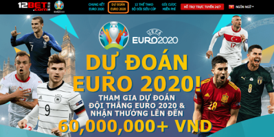 Dự đoán Euro – Vợt 60 triệu VNĐ liền tay