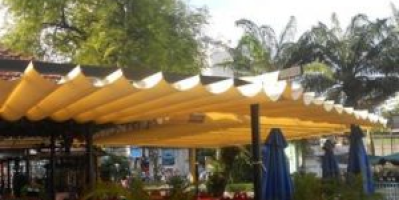 Báo giá mái bạt xếp, bạt kéo tại Phương Trang